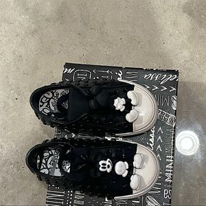 mini melissa Unisex-Child Mini Polibolha + Disney Sneaker